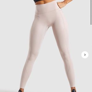Gymshark taupe leggings size small